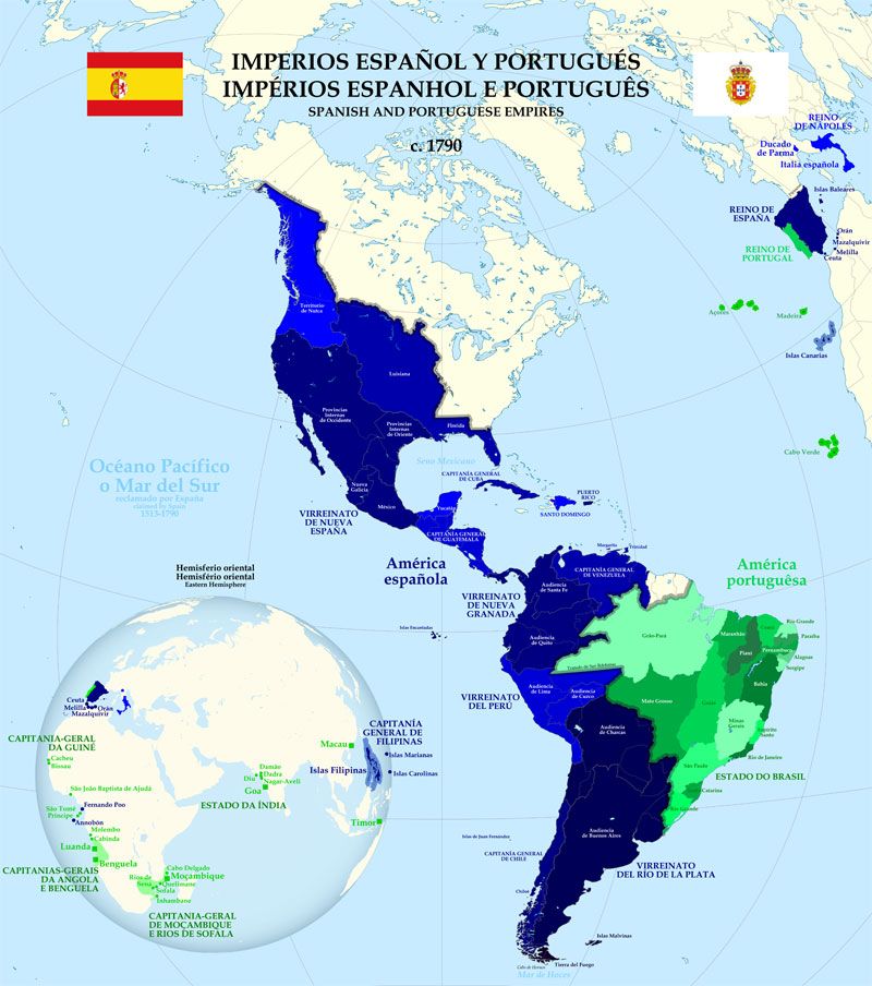 Colonization At The Turn Of The 19th Century Which Country Held Spain In Its Grip