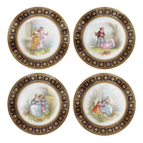 The Exquisite Artistry Of 19th Century Plates A Glimpse Into The Timeless Elegance