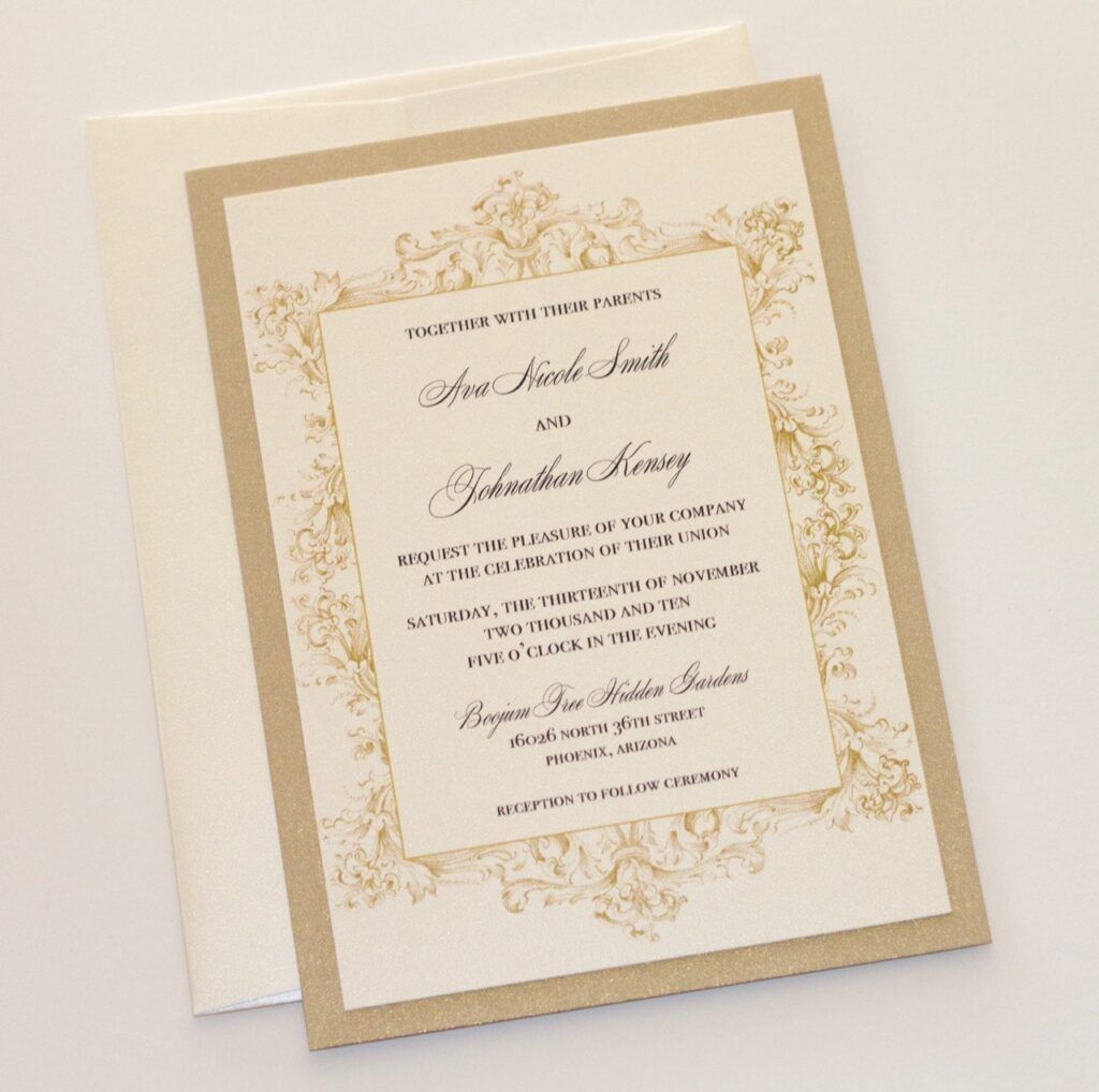 Vintage Elegance Unveiling The Charming World Of 19th Century Wedding Invitations